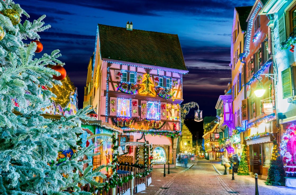 mercado navideño de colmar en francia